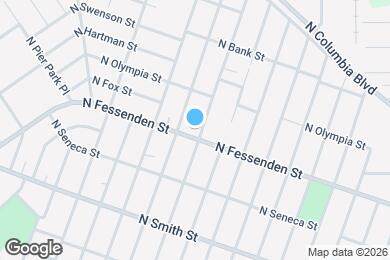Map image of the property - 7905 N Fessenden St