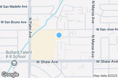 Map image of the property - 5180 N Wishon Ave