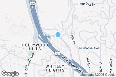 Map image of the property - 2251 N Cahuenga Blvd