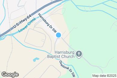 Map image of the property - 808 Harrisburg Dr SW