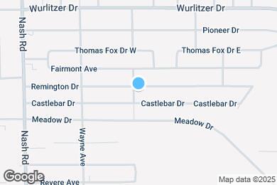 Map image of the property - 1119 Farnsworth Ave