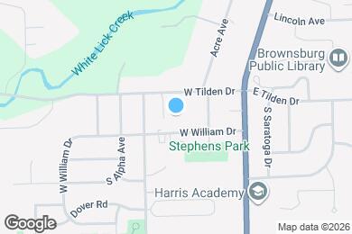 Map image of the property - 120 W William Dr