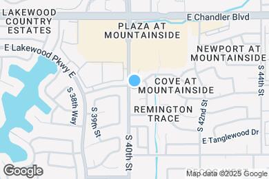 Map image of the property - 4005 E Woodland Dr