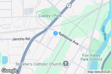 Map image of the property - 814 Bowditch St