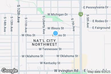 Map image of the property - 207 W Ohio St