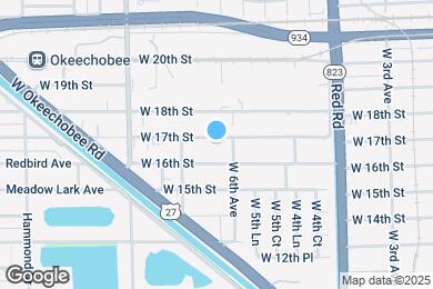 Map image of the property - 630 W 17th St