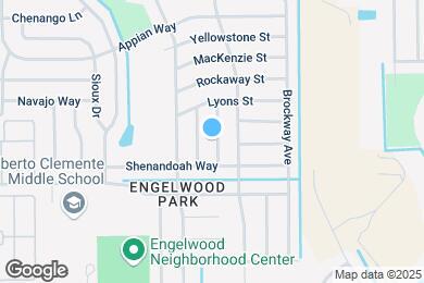 Map image of the property - 708 St Lucie Ln