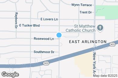 Map image of the property - 2007 Rosewood Ln