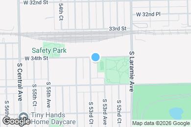 Map image of the property - 3407 S 53rd Ct