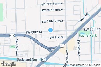 Map image of the property - 6820 SW 80th St
