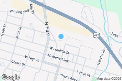Map image of the property - 14 Burk Ct