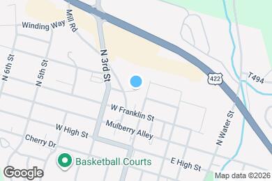 Map image of the property - 19 Burk Ct