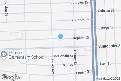 Map image of the property - 24399 Hopkins St