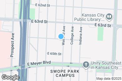 Map image of the property - 6400 Walrond Ave