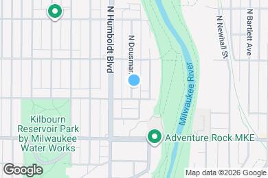 Map image of the property - 2416 N Dousman St