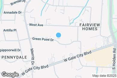 Map image of the property - 3844 Green Point Dr