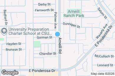 Map image of the property - 1108 Palmer Ave