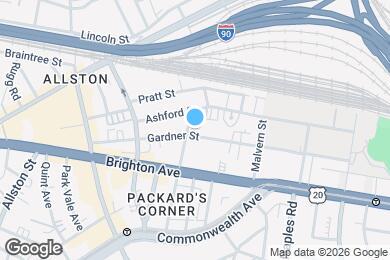 Map image of the property - 93 Chester St