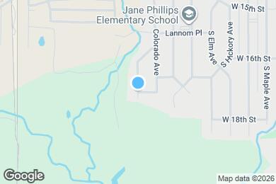 Map image of the property - 2026 Colorado Ave