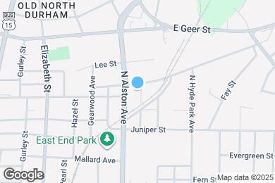 Map image of the property - 1407 Manteo St