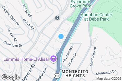 Map image of the property - 131 E Ave 45