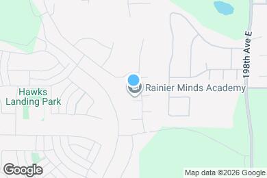 Map image of the property - 12920 193rd Ave E