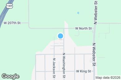 Map image of the property - 823 N Washington St