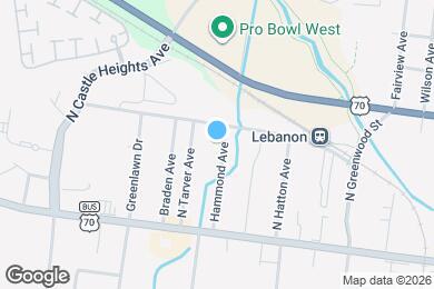 Map image of the property - 122 Hammond Ave