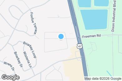 Map image of the property - 1585 Iris Walk