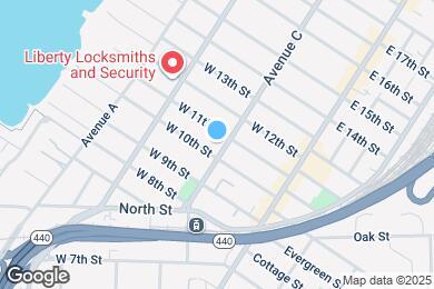 Map image of the property - 277 Avenue C