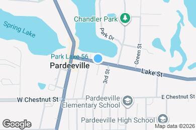 Map image of the property - 205 Lake St