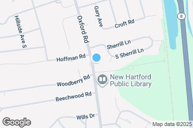Map image of the property - 127 1/2 Oxford Rd