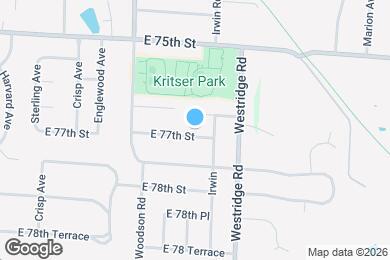 Map image of the property - 11800 E 77th St