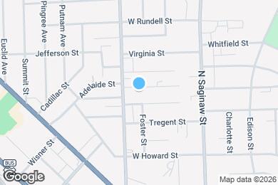 Map image of the property - 101 Poplar Ave