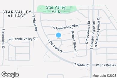 Map image of the property - 6842 W Dovewood Way