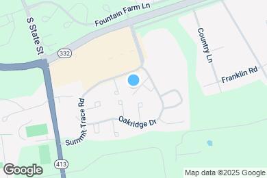 Map image of the property - 26 Oak Ridge Dr.