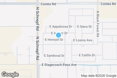 Map image of the property - 3788 E Henson St