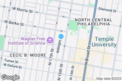 Map image of the property - 1823 N Willington St