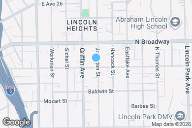 Map image of the property - 2309 Johnston St