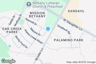 Map image of the property - 3505 Malone Dr