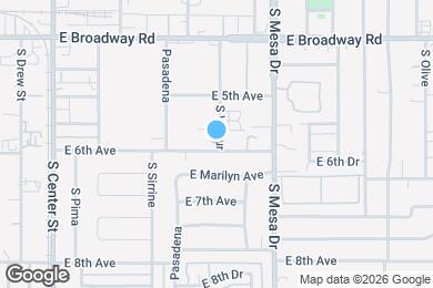 Map image of the property - 560 S Wilbur