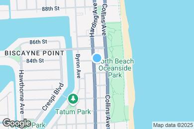 Map image of the property - 8333 Harding Ave