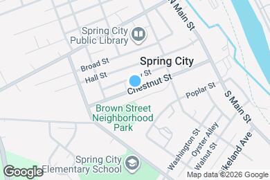 Map image of the property - 272 Chestnut St