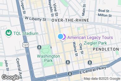 Map image of the property - 1407 Vine St
