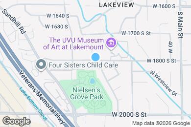 Map image of the property - 321 W 1800 S St
