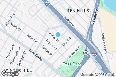 Map image of the property - 45 Derby St