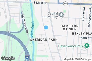 Map image of the property - 738 Sheridan Ave