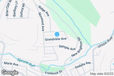 Map image of the property - 645 Grandview Ave