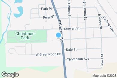 Map image of the property - 410 S Chicago St