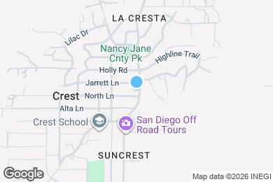 Map image of the property - 1743 La Cresta Blvd